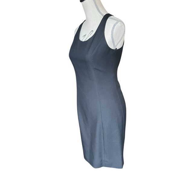 Kay Unger Evening Black Silk Open Back Mini Dress (2) - Picture 5 of 13